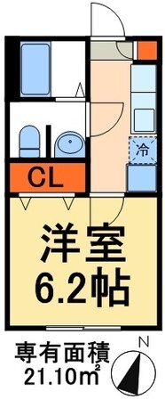 KG八潮1の物件間取画像